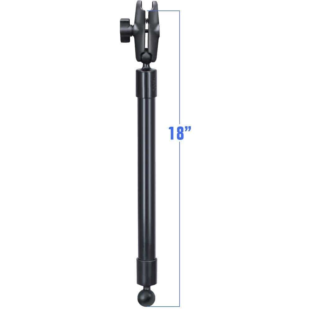 Ram Mounts Qualifies for Free Shipping RAM 18" Long Ext Pole with Double Socket Arm #RAP-BB-230-18-201U