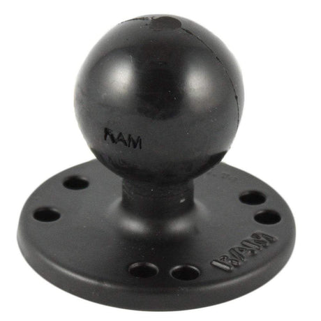 Ram Mounts Qualifies for Free Shipping RAM 2.5" Round Base w/0.31-18 Female Thread 1.5 Ball #RAM-202U-MT1