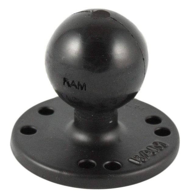 Ram Mounts Qualifies for Free Shipping RAM 2.5" Round Base w/0.31-18 Female Thread 1.5 Ball #RAM-202U-MT1