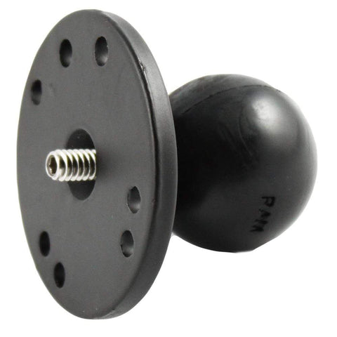 Ram Mounts Qualifies for Free Shipping RAM 2.5" Round Base with 1.5" Ball 1/4"-20 Camera Post #RAM-202AU
