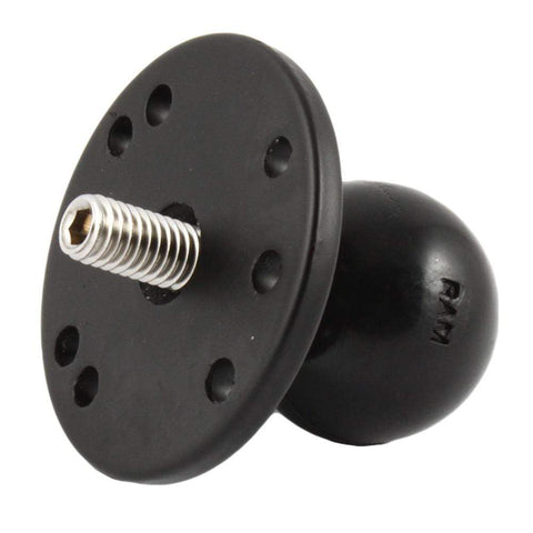 Ram Mounts Qualifies for Free Shipping RAM 2.5" Round Base with 1.5" Ball 3/8"-16 Post #RAM-202CU