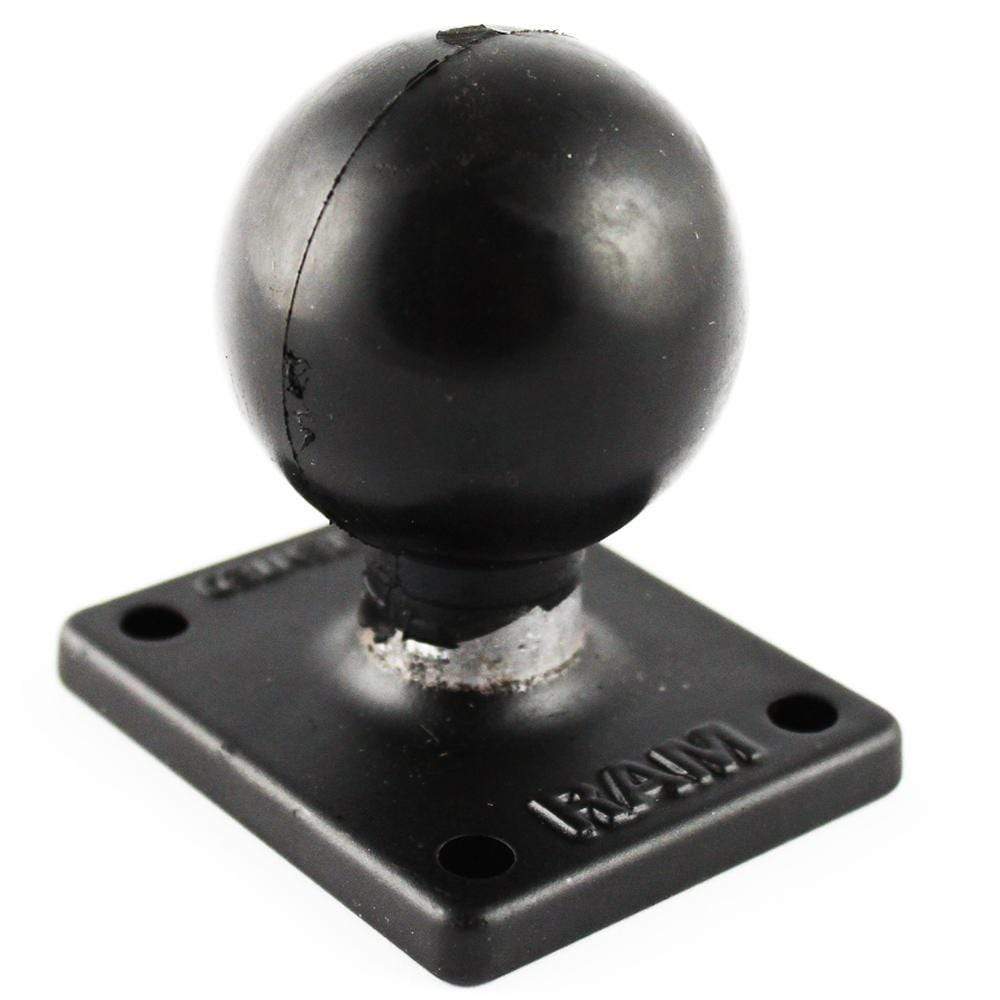 Ram Mounts Qualifies for Free Shipping RAM 2" x 1.7" Base with Amps Hold Pattern 1.5" Ball #RAM-347U
