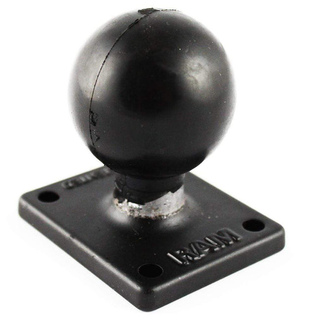 Ram Mounts Qualifies for Free Shipping RAM 2" x 1.7" Base with Amps Hold Pattern 1.5" Ball #RAM-347U