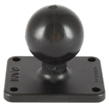 Ram Mounts Qualifies for Free Shipping RAM 2" x 2.5" Rectangle Base with 1.5" Ball #RAM-202U-225