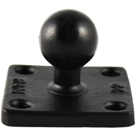 Ram Mounts Qualifies for Free Shipping RAM 2" x 2" Rectangle Base with 1" Ball #RAM-B-202U-22