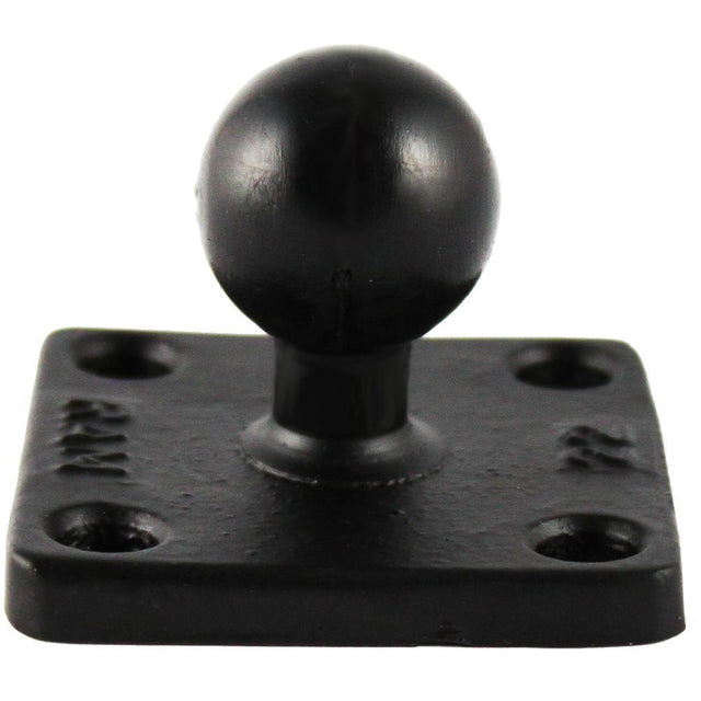 Ram Mounts Qualifies for Free Shipping RAM 2" x 2" Rectangle Base with 1" Ball #RAM-B-202U-22