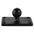 Ram Mounts Qualifies for Free Shipping RAM 2" x 3" Rectangle Base with 1" Ball #RAM-B-202U-23