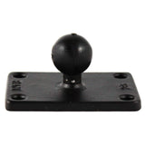 Ram Mounts Qualifies for Free Shipping RAM 2" x 3" Rectangle Base with 1" Ball #RAM-B-202U-23