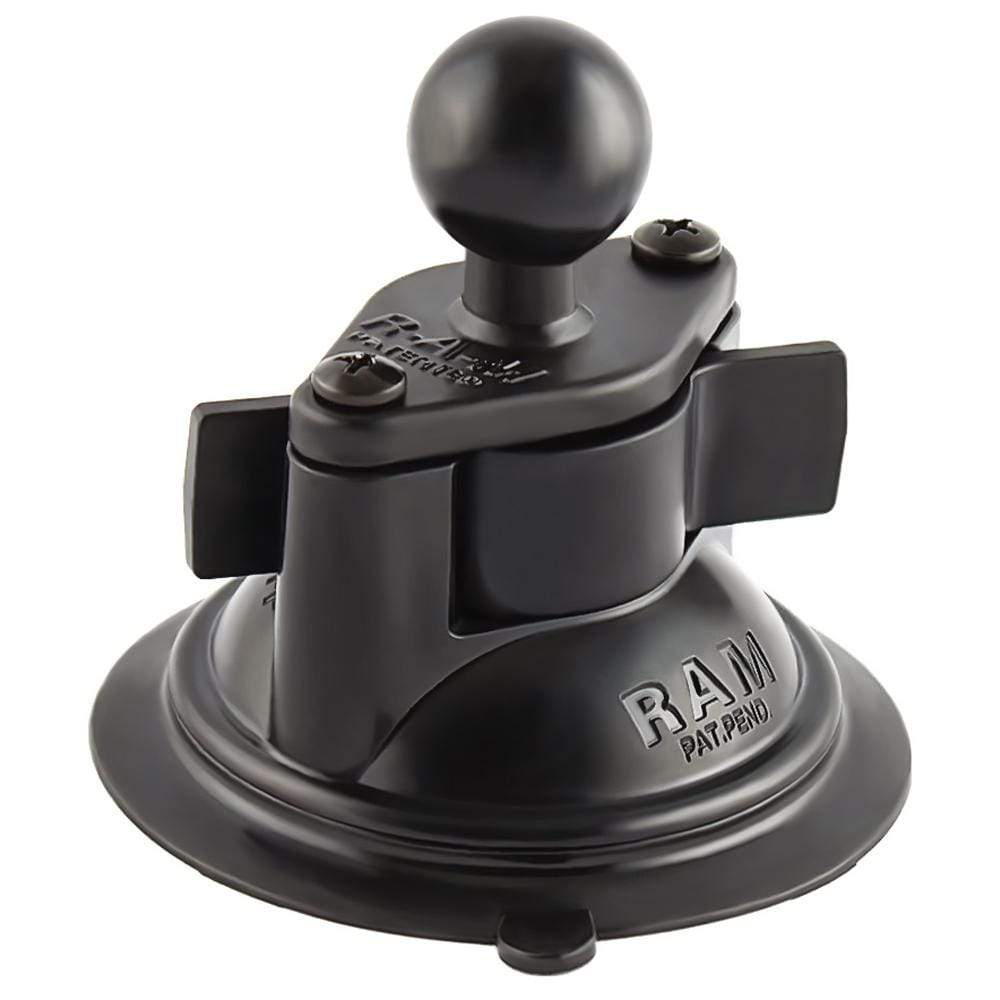 Ram Mounts Qualifies for Free Shipping RAM 3.25 Suction Cup Twist Lock Base with 1 Ball #RAM-B-224-1U