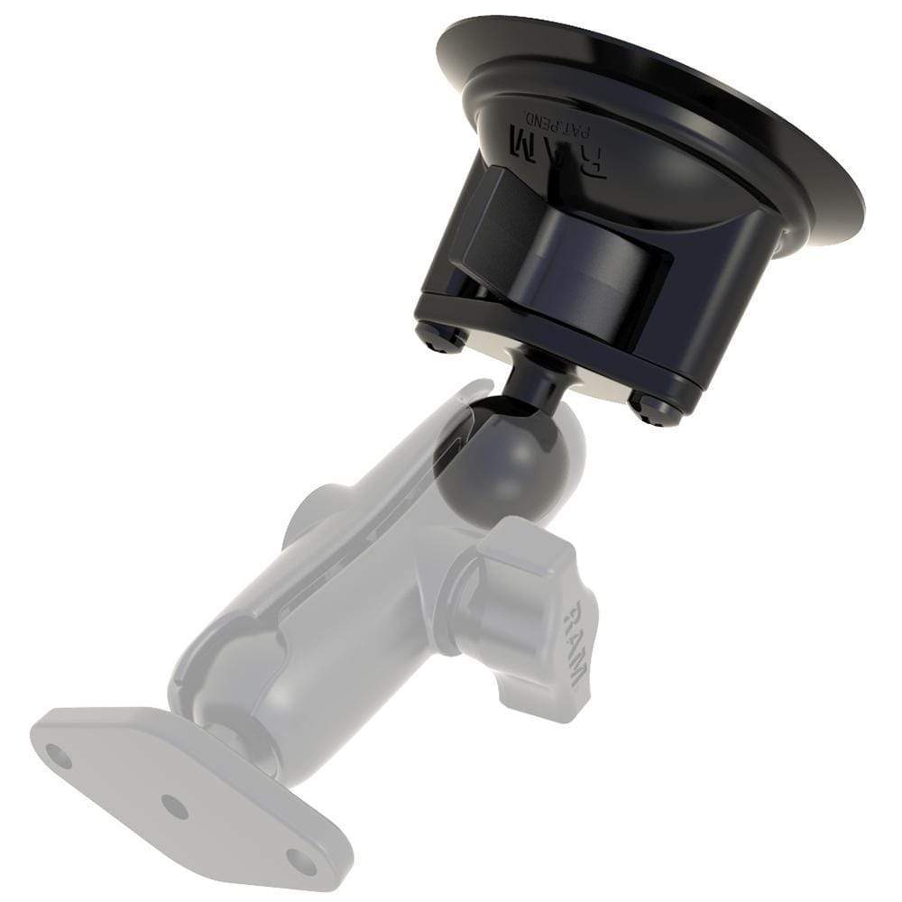 Ram Mounts Qualifies for Free Shipping RAM 3.25 Suction Cup Twist Lock Base with 1 Ball #RAM-B-224-1U