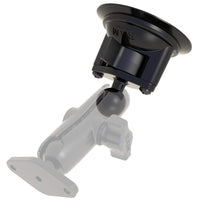 Ram Mounts Qualifies for Free Shipping RAM 3.25 Suction Cup Twist Lock Base with 1 Ball #RAM-B-224-1U