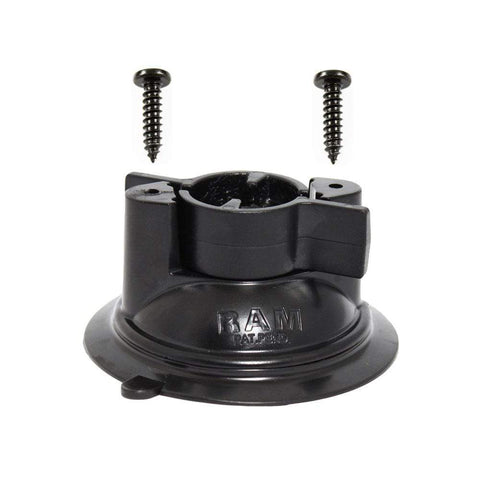 Ram Mounts Qualifies for Free Shipping RAM 3.3" Suction Cup Base with Twist Lock #RAP-224-1U