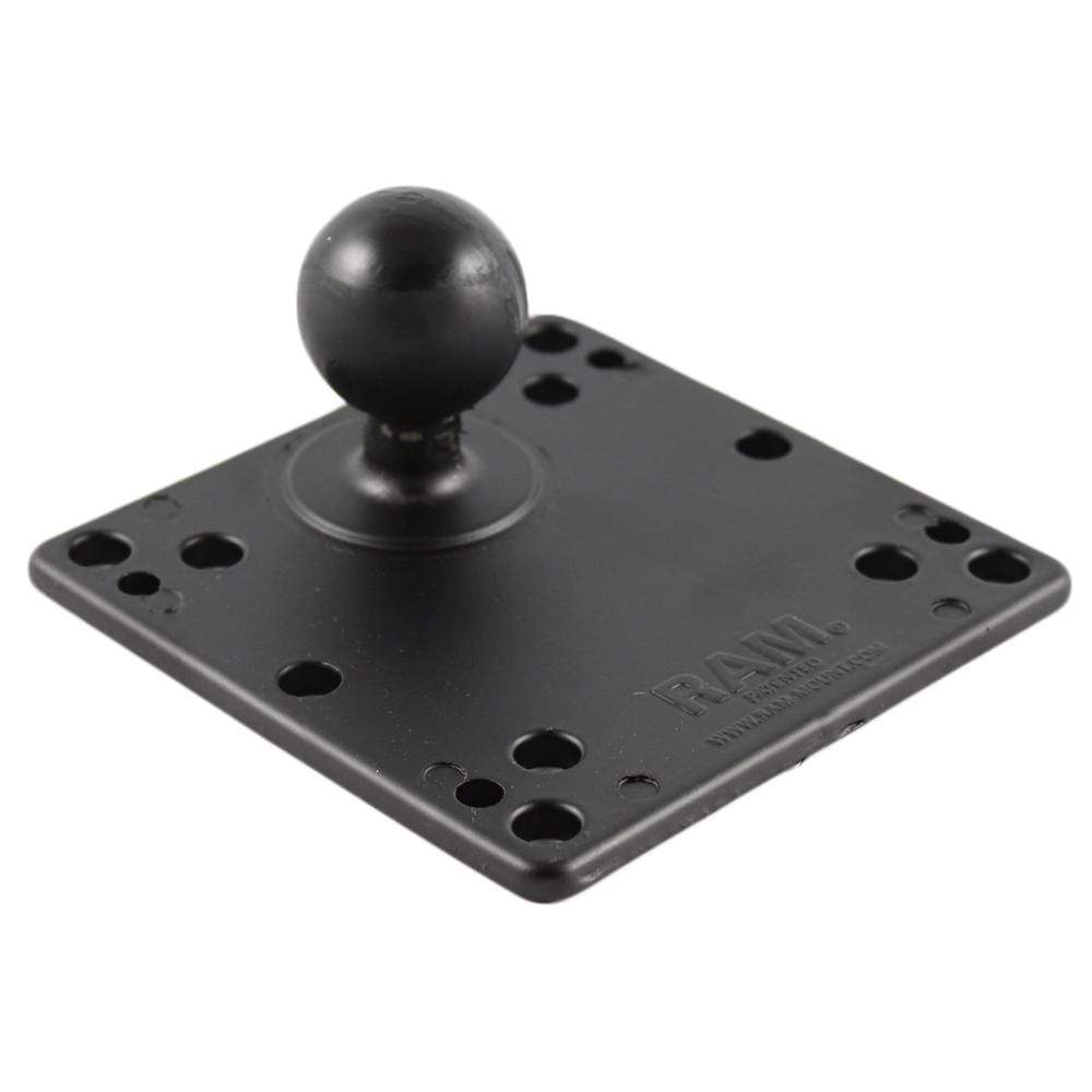 Ram Mounts Qualifies for Free Shipping RAM 3.625" Square Plate with Vesa Hole Pattern 1.5" Ball #RAM-246U