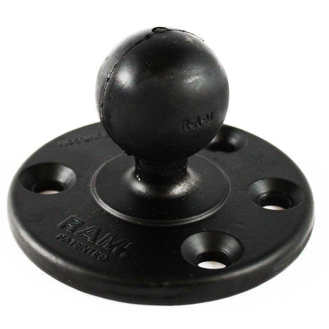 Ram Mounts Qualifies for Free Shipping RAM 3.68" Round Base with 1.5" Ball #RAM-240U