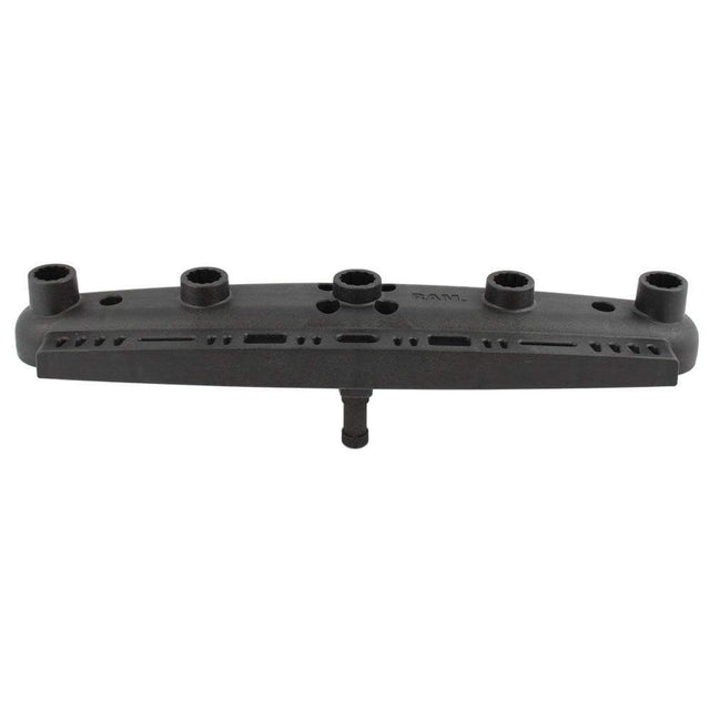 Ram Mounts Qualifies for Free Shipping RAM 5 Place Rod Mounting Base with Post #RAP-114-5PU