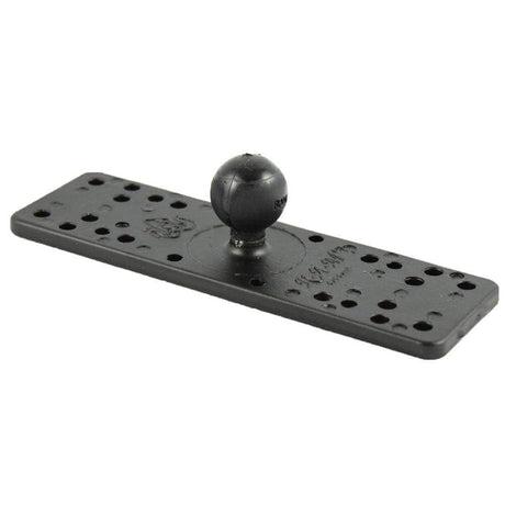 Ram Mounts Qualifies for Free Shipping RAM 6.25" x 2" Rectangle Base with 1" Ball #RAM-B-111BU