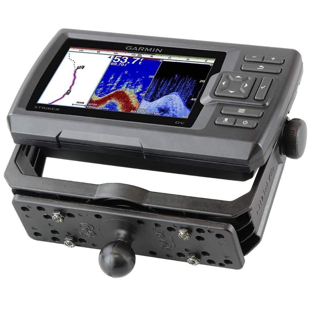 Ram Mounts Qualifies for Free Shipping RAM 6.25" x 2" Rectangle Base with 1" Ball #RAM-B-111BU