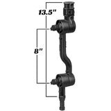 Ram Mounts Qualifies for Free Shipping RAM Adjustable Adapt-A-Post 13.5" Extension #RAP-114-APB2U