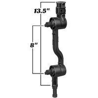 Ram Mounts Qualifies for Free Shipping RAM Adjustable Adapt-A-Post 13.5