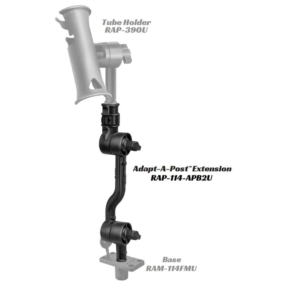 RAM Adjustable Adapt-A-Post 13.5" Extension #RAP-114-APB2U