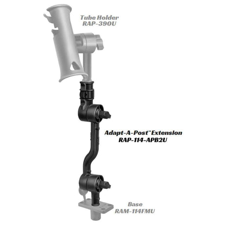 RAM Adjustable Adapt-A-Post 13.5" Extension #RAP-114-APB2U