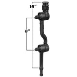 Ram Mounts Qualifies for Free Shipping RAM Adjustable Adapt-A-Post 16" Extension Arm #RAP-114-APB3U