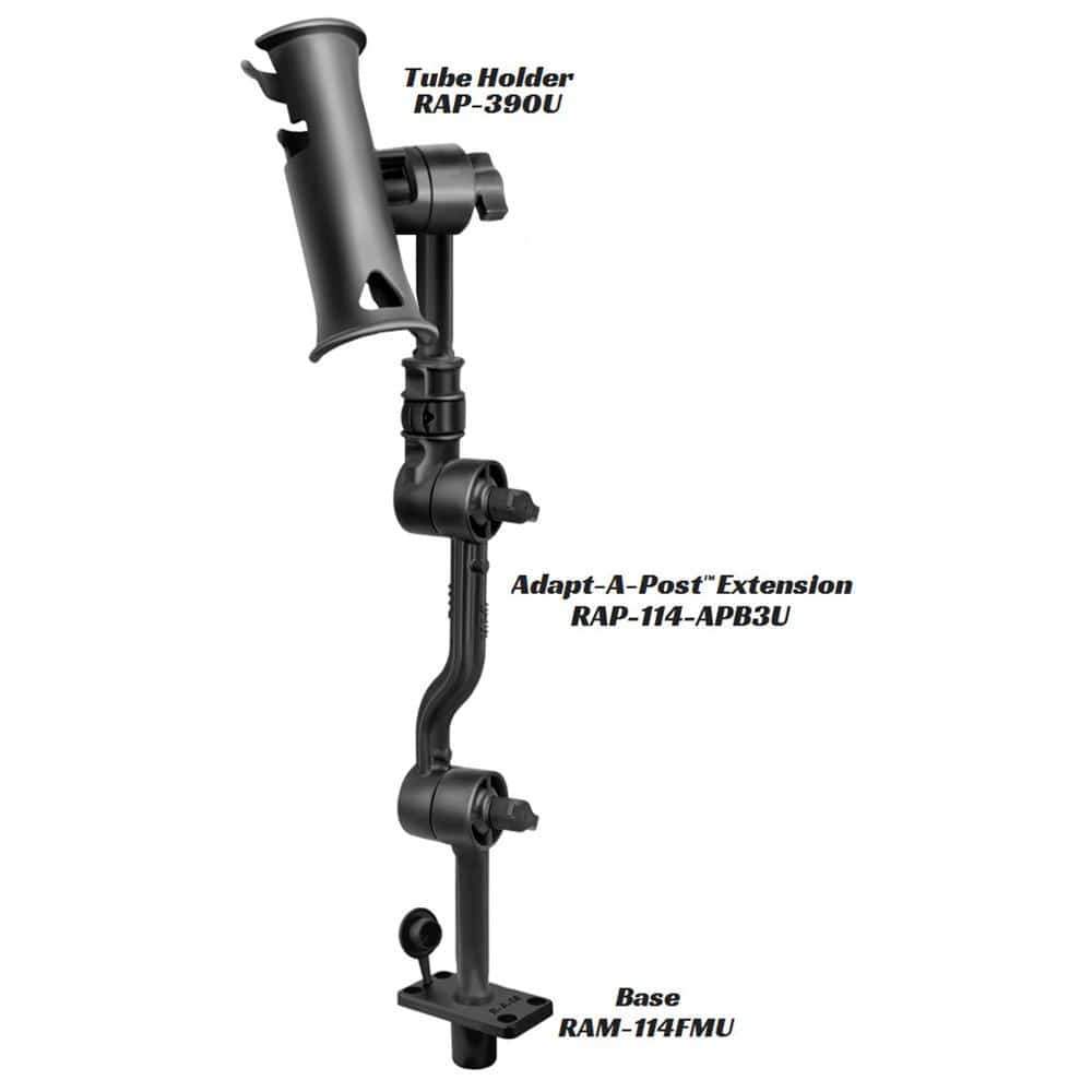 Ram Mounts Qualifies for Free Shipping RAM Adjustable Adapt-A-Post 16" Extension Arm #RAP-114-APB3U