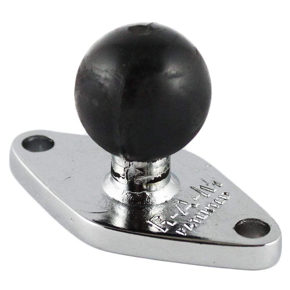 Ram Mounts Qualifies for Free Shipping RAM Chrome Diamond Base with 1" Ball #RAM-B-238CHU