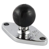 Ram Mounts Qualifies for Free Shipping RAM Chrome Diamond Base with 1" Ball #RAM-B-238CHU