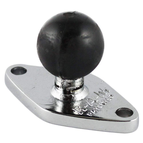 Ram Mounts Qualifies for Free Shipping RAM Chrome Diamond Base with 1" Ball #RAM-B-238CHU
