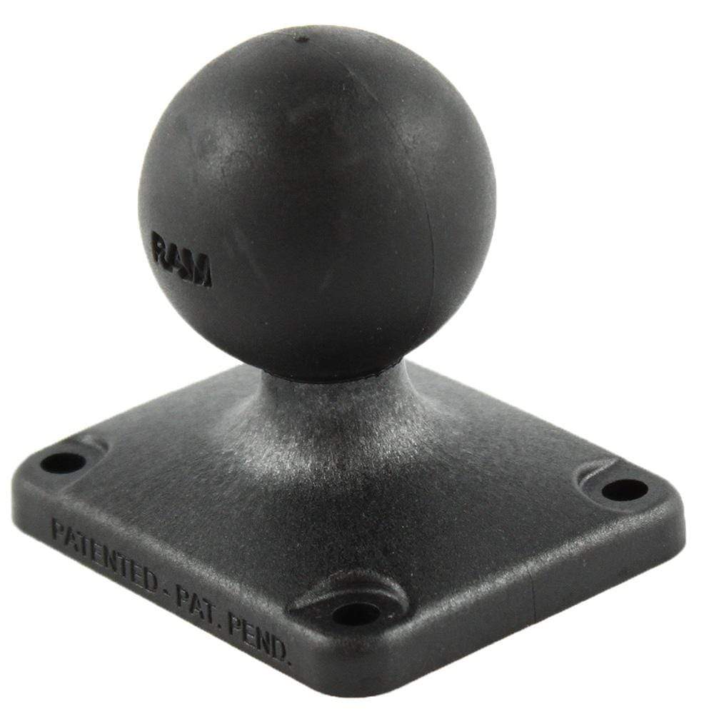 Ram Mounts Qualifies for Free Shipping RAM Composite 2" x 2.5" Rectangle Base 1.5" Ball #RAP-202U-225