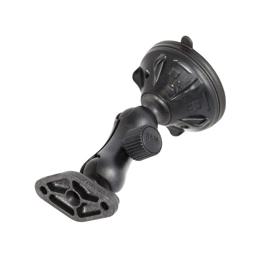 Ram Mounts Qualifies for Free Shipping RAM Composite Suction Cup Mount with Diamond Base #RAP-B-166-2U
