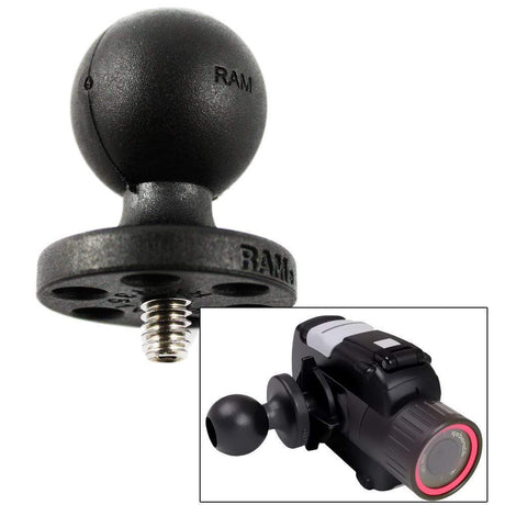 Ram Mounts Qualifies for Free Shipping RAM Compsite 1" Ball with 1/4-20 Stud for Cameras #RAP-B-366U