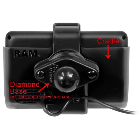 RAM Cradle for Garmin dezl Series #RAM-HOL-GA43U