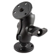Ram Mounts Qualifies for Free Shipping RAM D Size Double Socket Arm with 2 Round Bases #RAM-D-101U-C