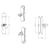 Ram Mounts Qualifies for Free Shipping RAM D Size Long Length Arm #RAM-D-201U-E