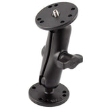 Ram Mounts Qualifies for Free Shipping RAM Double Ball Mount with 1/4"-20 Male Thread #RAM-B-101AU