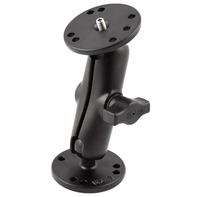 Ram Mounts Qualifies for Free Shipping RAM Double Ball Mount with 1/4"-20 Male Thread #RAM-B-101AU