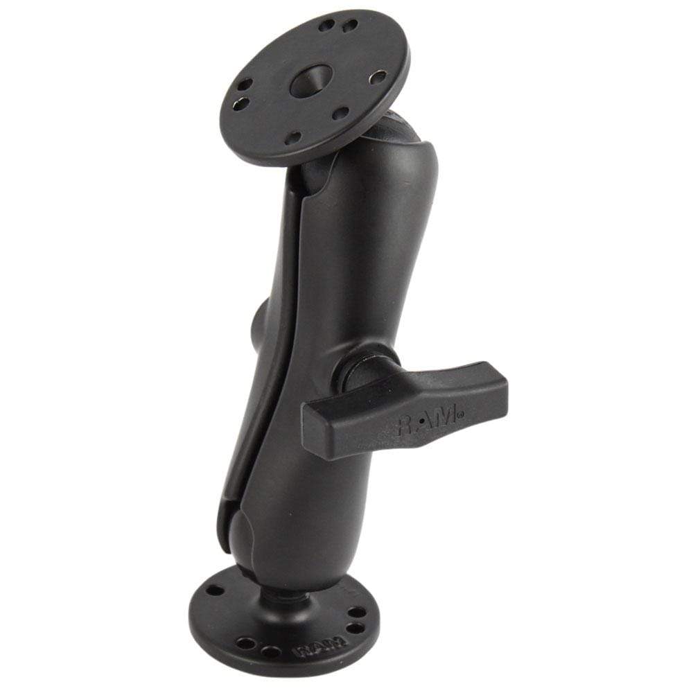 Ram Mounts Qualifies for Free Shipping RAM Double Socket Arm 2-2.5" Round Bases 1.5" Ball #RAM-101U