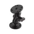 Ram Mounts Qualifies for Free Shipping RAM Double Socket Arm Short with 2 2.5" Bases #RAM-B-101-A