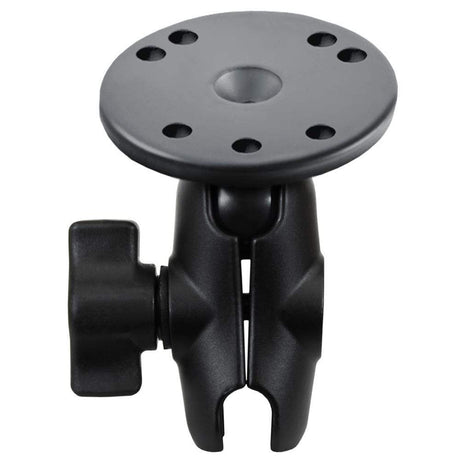 Ram Mounts Qualifies for Free Shipping RAM Double Socket Arm Short with 2.5" Round Base #RAM-B-103U-A