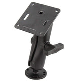 Ram Mounts Qualifies for Free Shipping RAM Double Socket Arm w/ 2.5" Round Base 3.625" Square #RAM-101U-2461