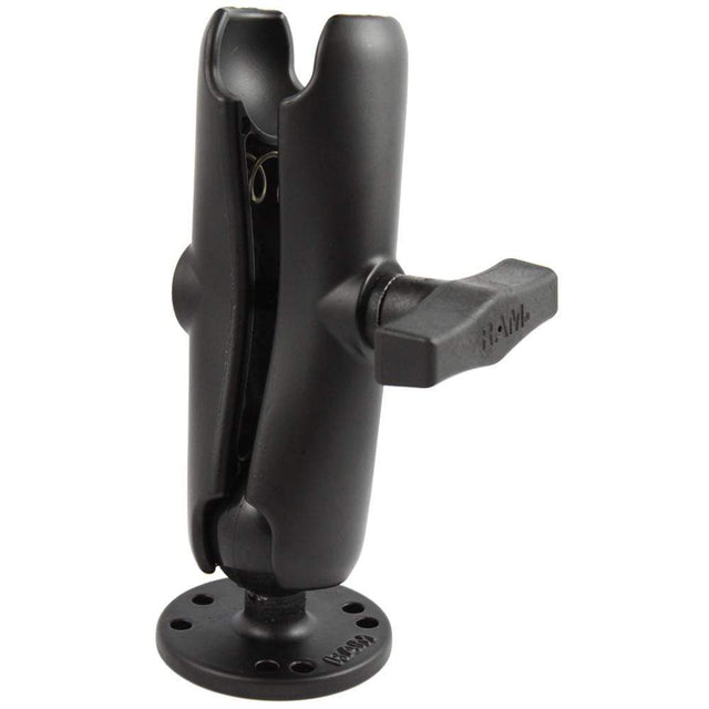 Ram Mounts Qualifies for Free Shipping RAM Double Socket Arm with 2.5" Round Base 1.5" Ball #RAM-103U