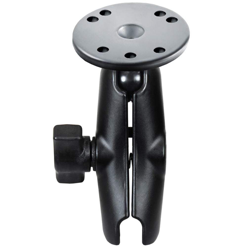 Ram Mounts Qualifies for Free Shipping RAM Double Socket Arm with 2.5 Round Base #RAM-B-103U