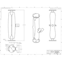 Ram Mounts Qualifies for Free Shipping RAM Double Socket Long Arm 2.5
