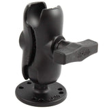 Ram Mounts Qualifies for Free Shipping RAM Double Socket Short Arm with 2.5" Round Base 1.5" #RAM-103U-B