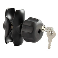 Ram Mounts Qualifies for Free Shipping RAM Double Socket Small Arm with Locking Knob 1.5