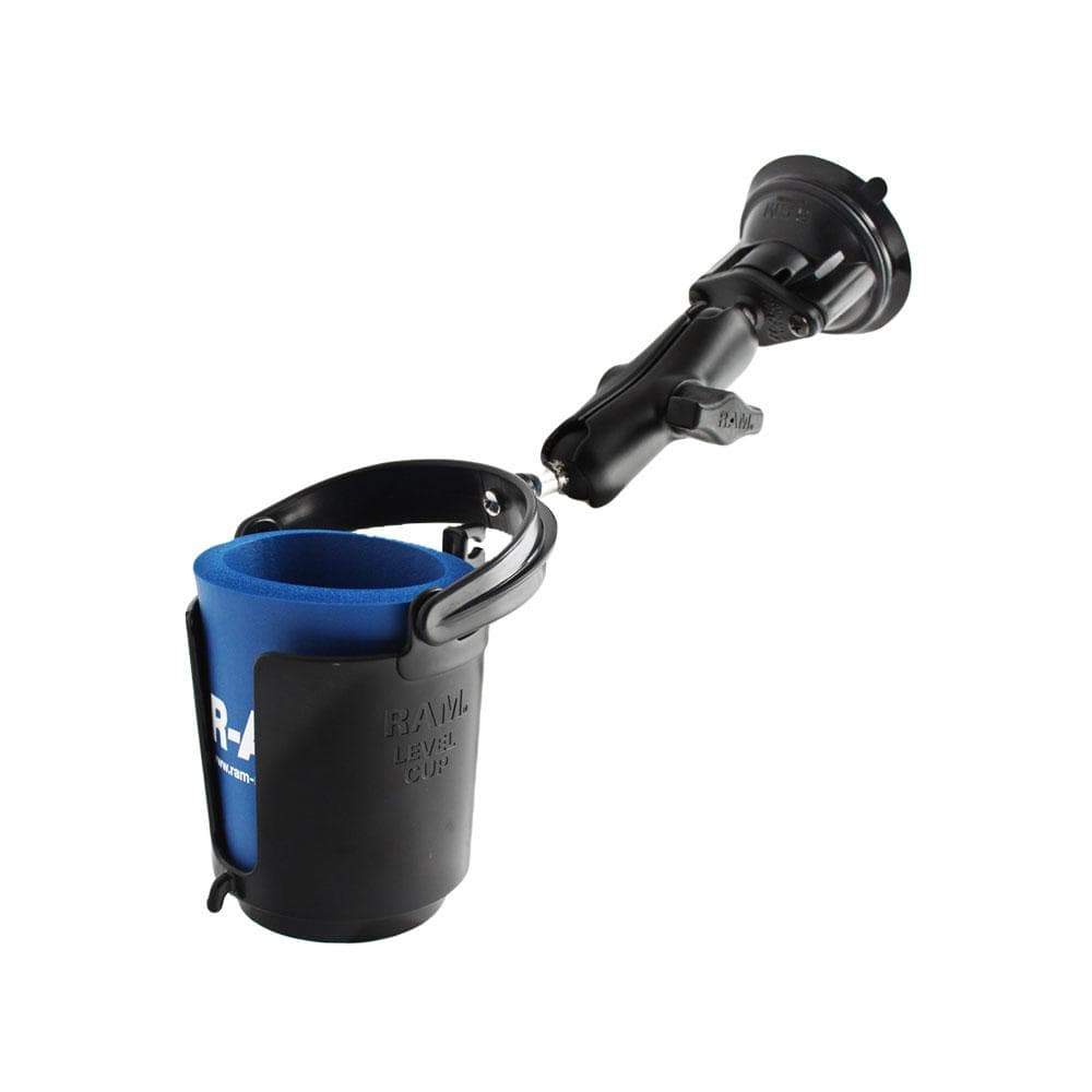 Ram Mounts Qualifies for Free Shipping RAM Drink Cup Holder with Suction Base #RAM-B-132SU