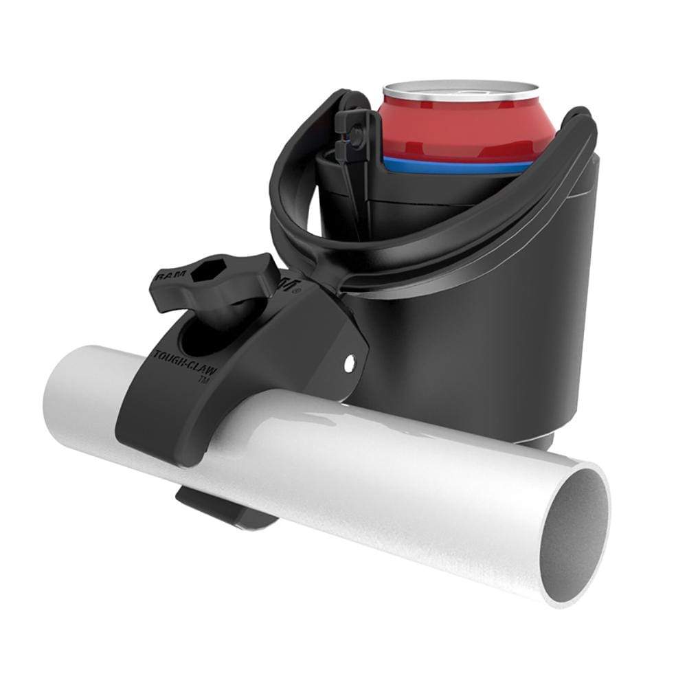 Ram Mounts Qualifies for Free Shipping RAM Drink Cup Holder with Tough Claw #RAM-B-132-400U