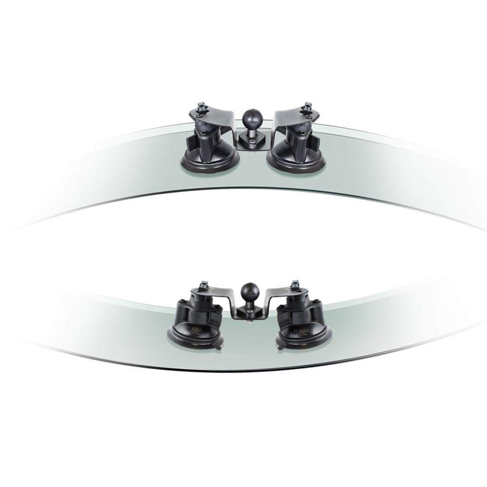 RAM Dual Articulating Suction Cup Base 1" Ball #RAM-B-189B-PIV1U